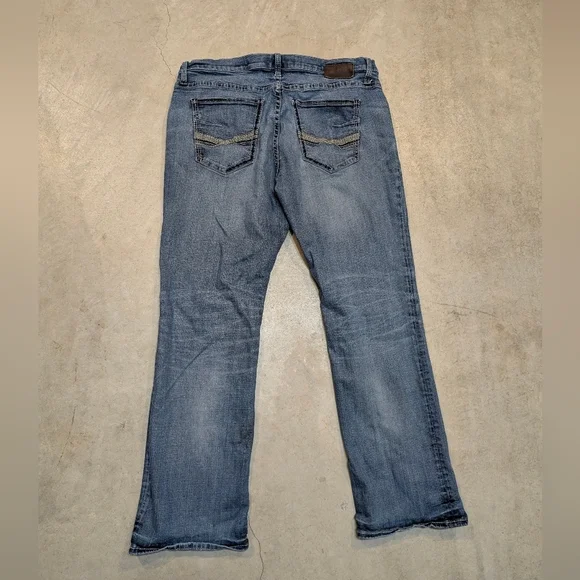 BKE Derek Men's 38R (36x31) Denim Jeans Blue - Picture 5 of 8